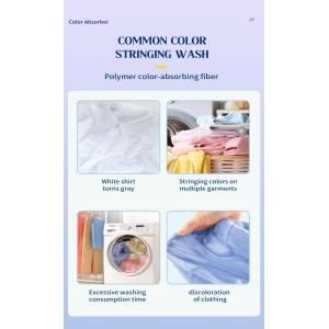 Anti Staining Color Absorbing Laundry Sheets Dyeing Proof Eco Friendly