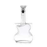 750ml Guitar Shaped Glass Bottles for Party Bar Super Flint Glass Vodka Wine