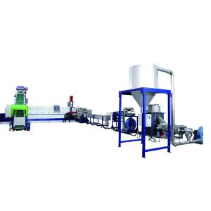 China Sj Series Single Screw Extruder 300kg/Hr Two Stage Recycling Machine For Pelletizing factory
