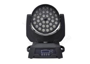 China Wedding Night Club 10W Mini Led Moving Head Zoom Light With 15° 60 ° Beam Angle factory