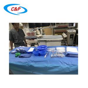 China One Side Waterproof Disposable Sterile Cardiovascular Pack Hospitals And Clinics factory