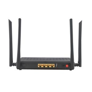 China 2.4G 4GE FTTH 5.8G Gpon Onu Wifi Router Dual Band AC 4 Port factory