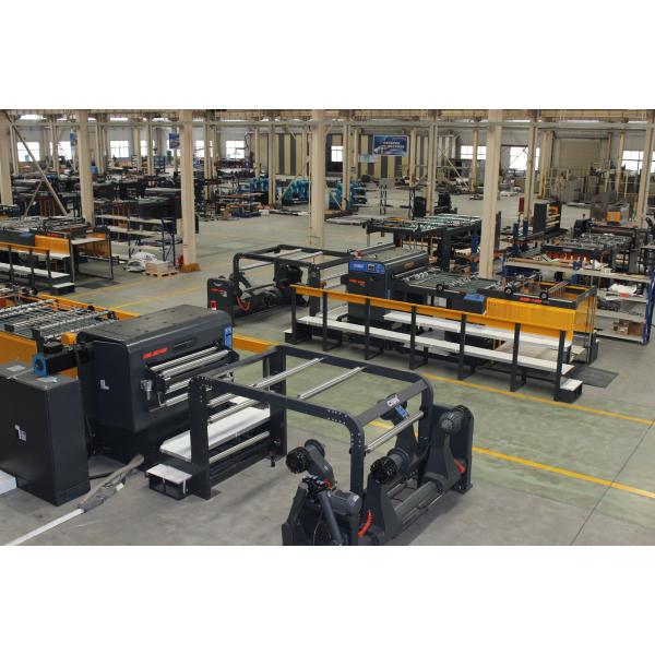 Automatic Roll To Sheet Cutter Double Knife Machine For Paper Roll Cutting