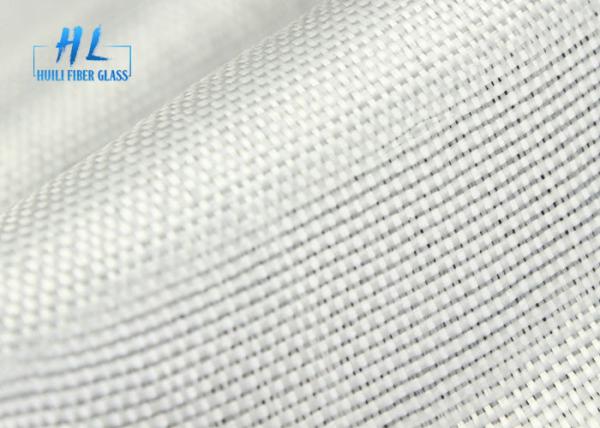 Alkali Free E Glass E Glass Fiber Cloth / Glass Woven Fabric White 1m Wide Weave