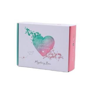 Custom Order Accepted Printing White Packaging Gift Box Corrugated Paper Mailer