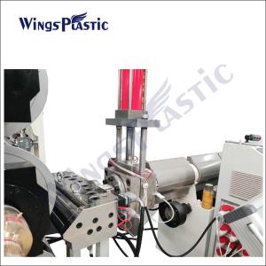 China Single Screw Plastic Sheet Extruder Machine HDPE LDPE HIPS PVC Sheet Making Machine factory