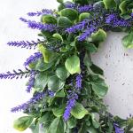 Christmas Festival Boxwood Artificial Plant Wall Panels 35-42cm For Indoor