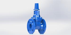 China ANSI End Manual 4 Inch Water Gate Valve For Precise Flow Regulation In Industrial factory
