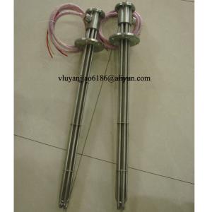 China SUS316 Titanium Flange Electric Immersion Heaters Three Elements Customized factory