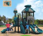 small size outdoor plastic slide professional playground equipment for kids