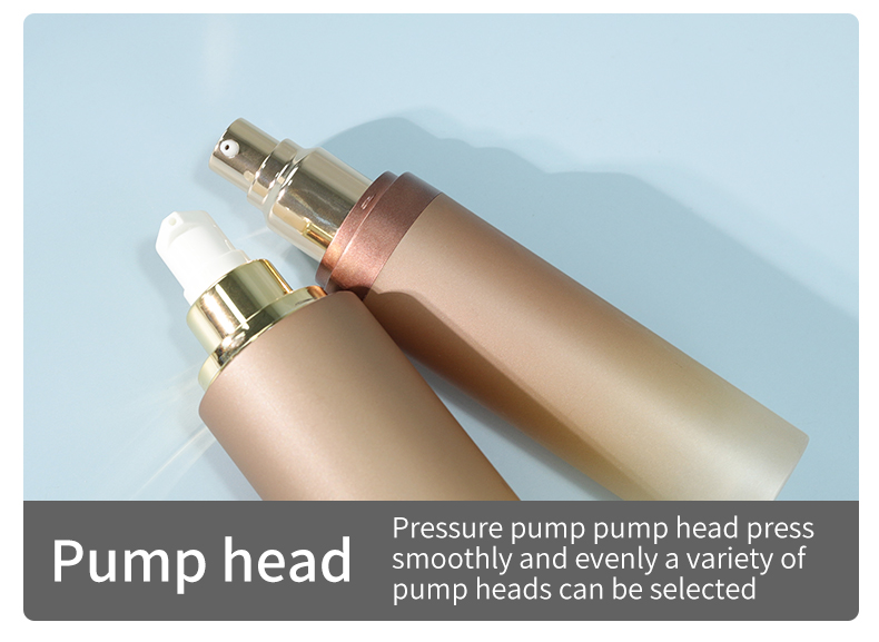150ml Empty Skincare Jars Cosmetic Lotion Spray Pump Bottles With Acrylic Packaging Base Material Acrylic