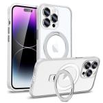 Matt Skin Full Lens Cover Anti Slip Magnetic Wireless Charger Phone Case for