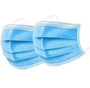 China 95% Medical Disposable Earloop Face Masks 3Ply EN14683 Standard factory