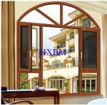 Villa Use Resistant Aluminum Clad Wood Windows 6063 -T5 Aluminum Profile ROTO