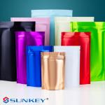 Custom Size Laminated Plastic Bags Flat Stand Up Pouch Pet Food Packaging Bag
