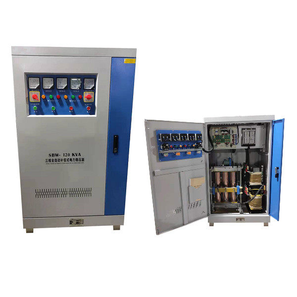 China SBW-120KVA Three Phase AC Compensated Automatic Voltage Stabilizer factory