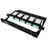 Buy cheap 5 Cassettes Modular, 1U 120 Fiber MPO Patch Panel Fast Construction from wholesalers