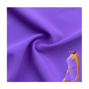 China Activewear Nylon Warp Knitting Lycra Fabric Downproof For Apparel Vest factory
