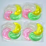Wholesale Four-Cavity 12g Long-Lasting Fragrance Gel Shape Laundry Pods