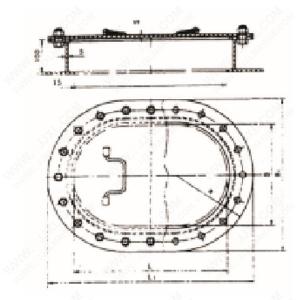 China Marine Manhole Cover factory