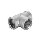 Stainless Steel 201 304 316 TEE Internal BSPT BSP Thread Equal Diameter Pipe