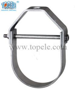 China UL Listed Heavy Duty Galvanized Steel Pipe Clamps Clevis Hanger factory