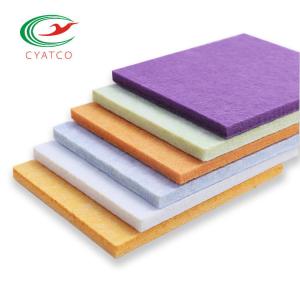 Durable Moistureproof Acoustic PET Panels , Fireproof Hanging Sound Absorbing