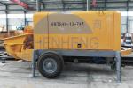 40m3 Hydraulic Diesel Concrete Pump Machine Wear Resistant 50 / 100m Conveyor
