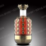 750ML Durian Shaped Flint Glass Spirit Bottles