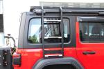 Black Aluminum Alloy Roof Rack Side Ladder for Tank 300 Perfect Fit for 4x4