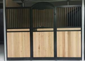 China Mini Single Horse Stall Fronts Miniature Green Painting Lifetime Warranty factory