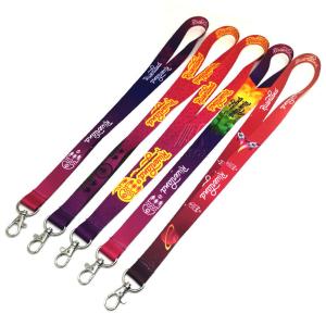 China Custom Lanyard Heat Transfer Printed Lanyards with Logo for Advertising and Promotions factory