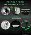 80x80x160cm Complete Indoor Grow Tent Kit 150W Complete Grow Box System