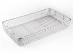 304 316 316L Stainless Steel Wire Mesh Basket For Drying Herbs Silver / Gold