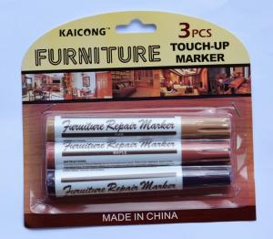 China Blister Card Package Scratch Restore &amp; Repair Touch-Up Kit - Felt Tip Furniture Repair Parts Markers factory