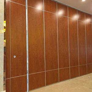 China Interior Hanging Decorative Acoustic Folding Movable Wall Partitions System factory