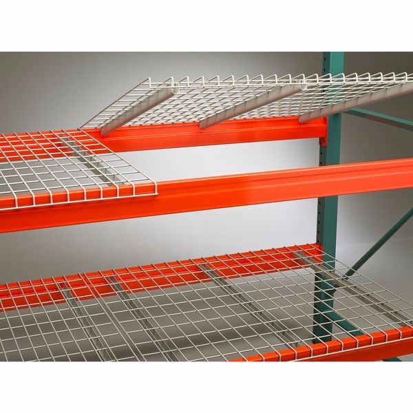 Steel Pallet Rack Wire Decking , Wire Mesh Storage Racks Powder Coated 5 - 30 Levels