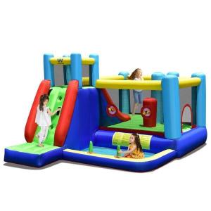 China Custom Jumping Bounce House Inflatable White Bouncy Castle For Kids factory