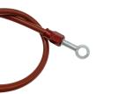 70Mpa AN3 Hydraulic Stainless Steel Braided Hose Assembly Wear Resisting