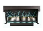 2U 48 Port Fiber Patch Panel , Rack Mounted 96 Cores LC Fiber Patch Panel