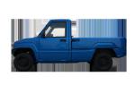 (RHD option) Safety Feature Electric Pickup Trucks for and Min Turning Diameter