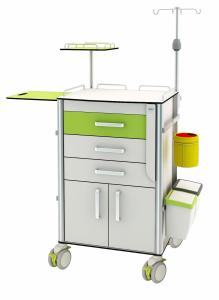 China 20MM Hospital Medicine Trolley factory
