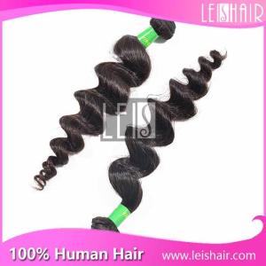 China leis Hair Products 6A 100% Virgin Peruvian Hair Weaving factory