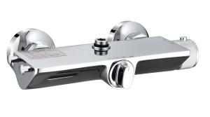 China Temperature Sensor Accessories Chrome 0.25um Shower Faucet Cover factory