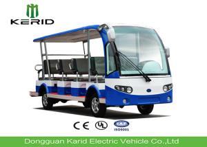 China 72V 5kw 14 Seater Electric Tourist Vehicles , Electric Shuttle Bus For Sightseeing factory