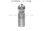SS316L Stainless steel pneumatic clamped butterfly valve with position sensor