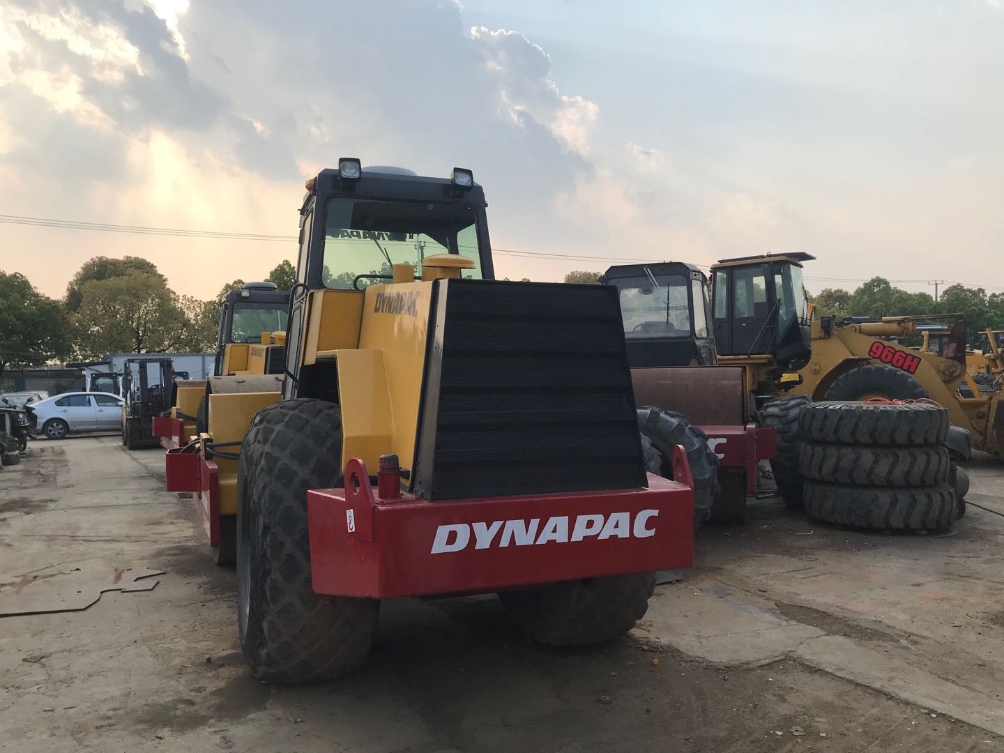 Original Sweden Used Road Roller Versatility CA301D sed Dynapac Road Roller