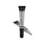 custom white biodegradable cosmetic scrub tube sunblock shampoo plastic black