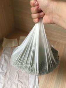 China Biodegradable 30cm Plastic Food Packaging Bags Semi Transparent factory