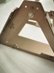 China TV Shell Sheet Metal Enclosure Fabrication Aluminum Spare Parts OEM factory
